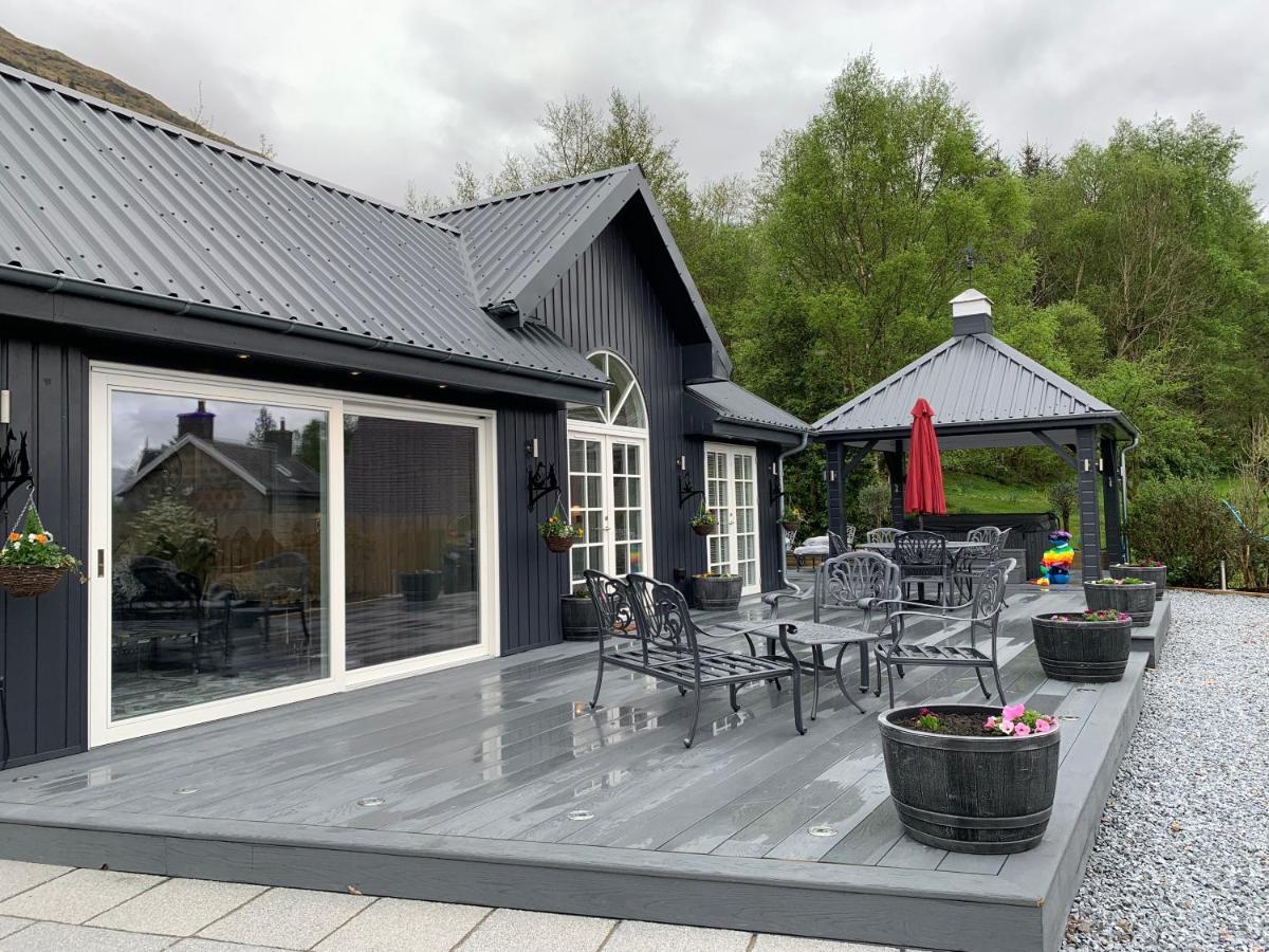 Little Fox Lodge Luxury Hideaway With Hot Tub Glencoe Near Fortwilliam (Adults Only) Eksteriør billede