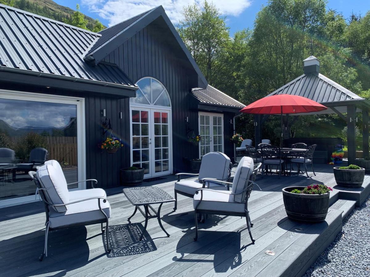 Little Fox Lodge Luxury Hideaway With Hot Tub Glencoe Near Fortwilliam (Adults Only) Eksteriør billede